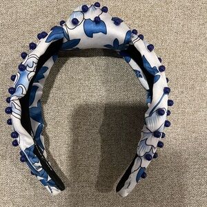 Blue Headband with jewels